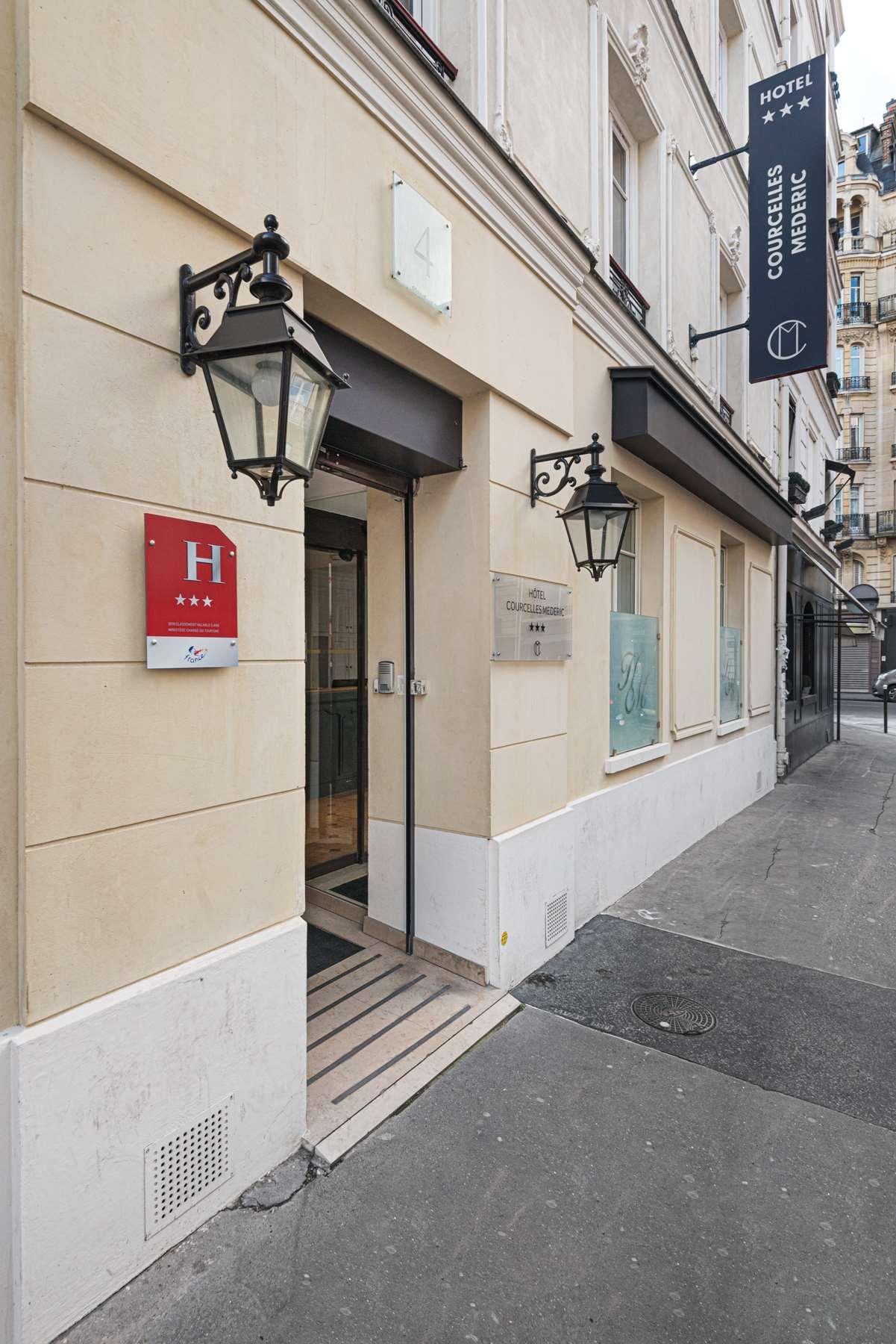 Courcelles Mederic Paris Exterior foto