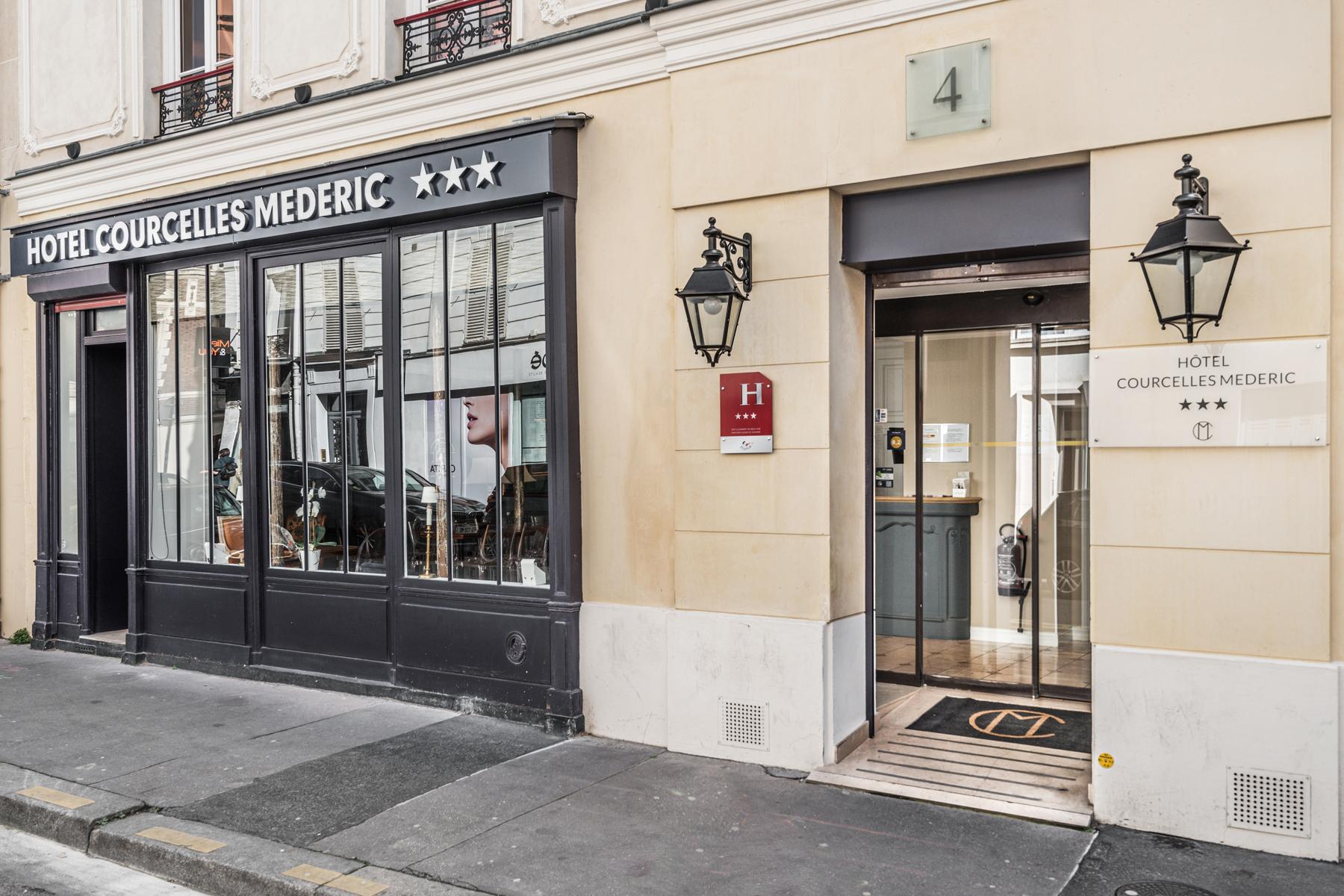 Courcelles Mederic Paris Exterior foto